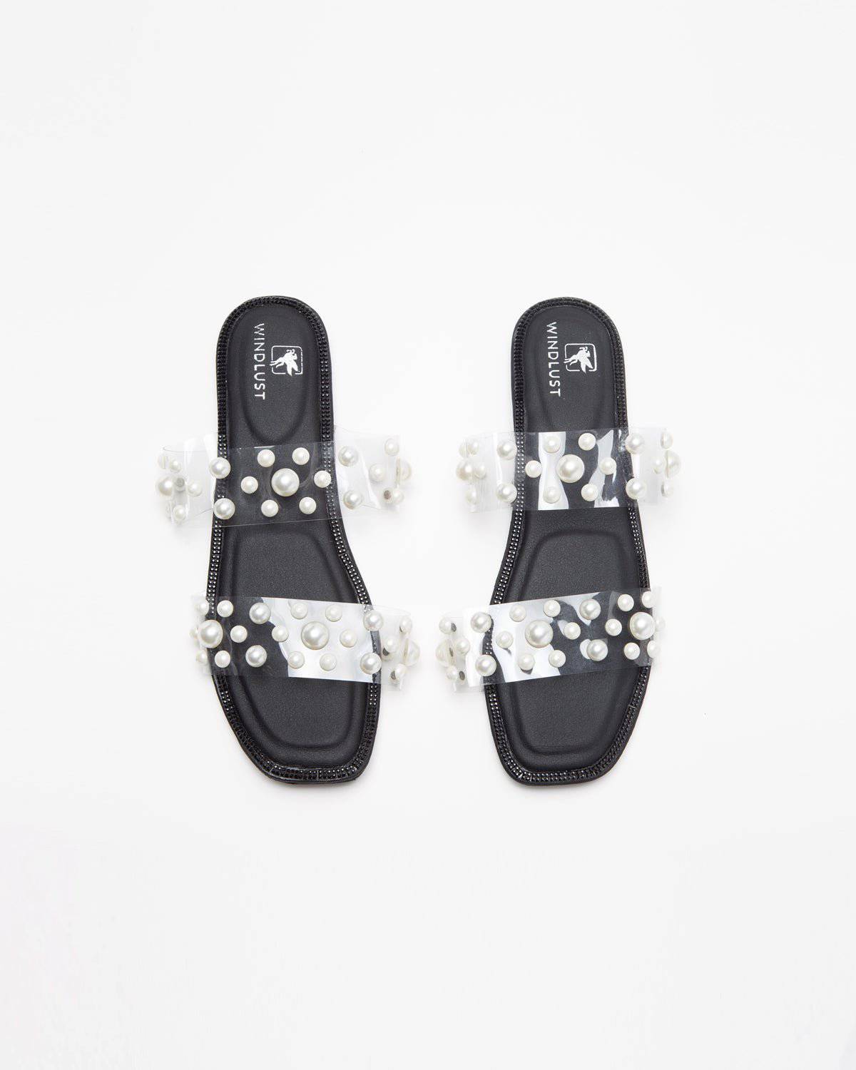 Heavenly Pearl Flats - Black (Classic Collection) - Windlust