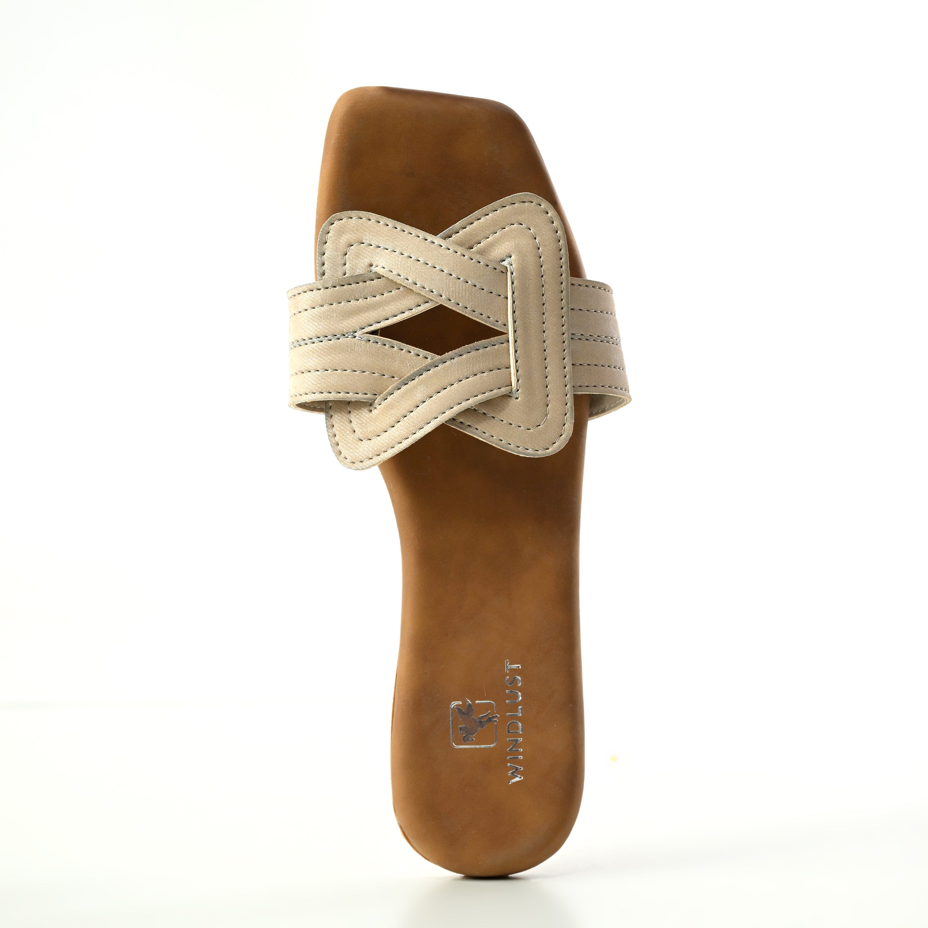 Tangled Luxè Flats - BeigeTaupe - Windlust