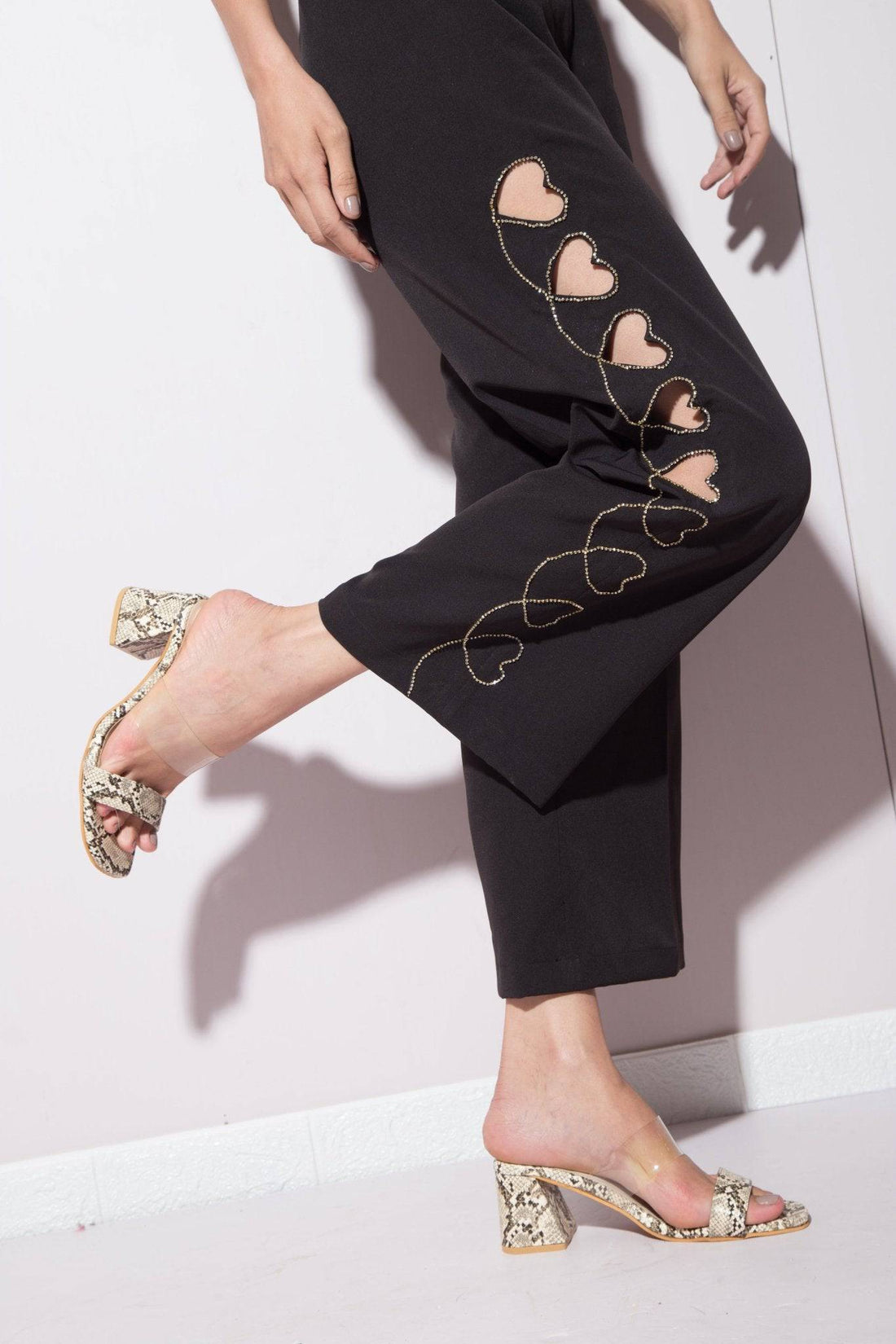 Light gold snake print 2-strap heels by Windlust, stylish open-toe heels with a sleek design and high heel height.